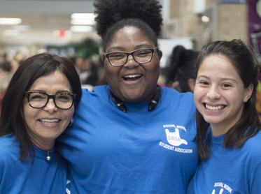 Students at Viking Fall Carnival 2017