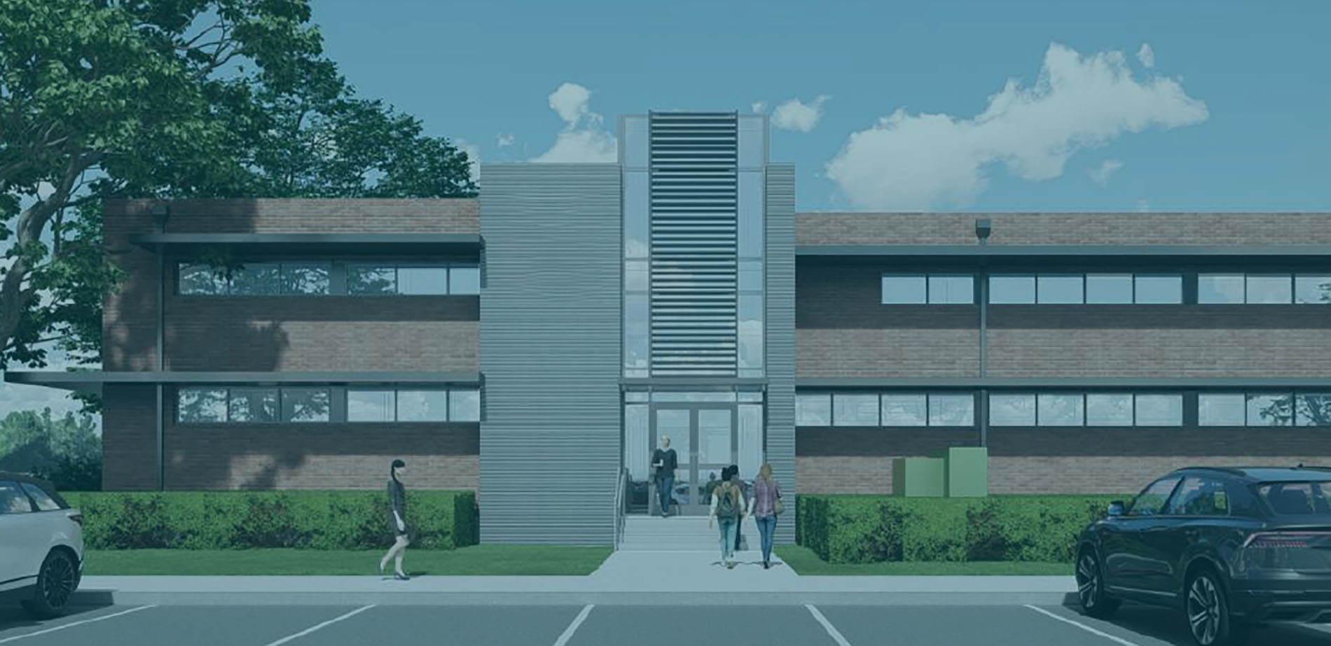 Rendering of the remodeled General Purpose Building on the Windward Campus