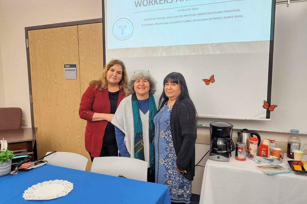 Faculty and staff present at the Center for Mexican American Studies.