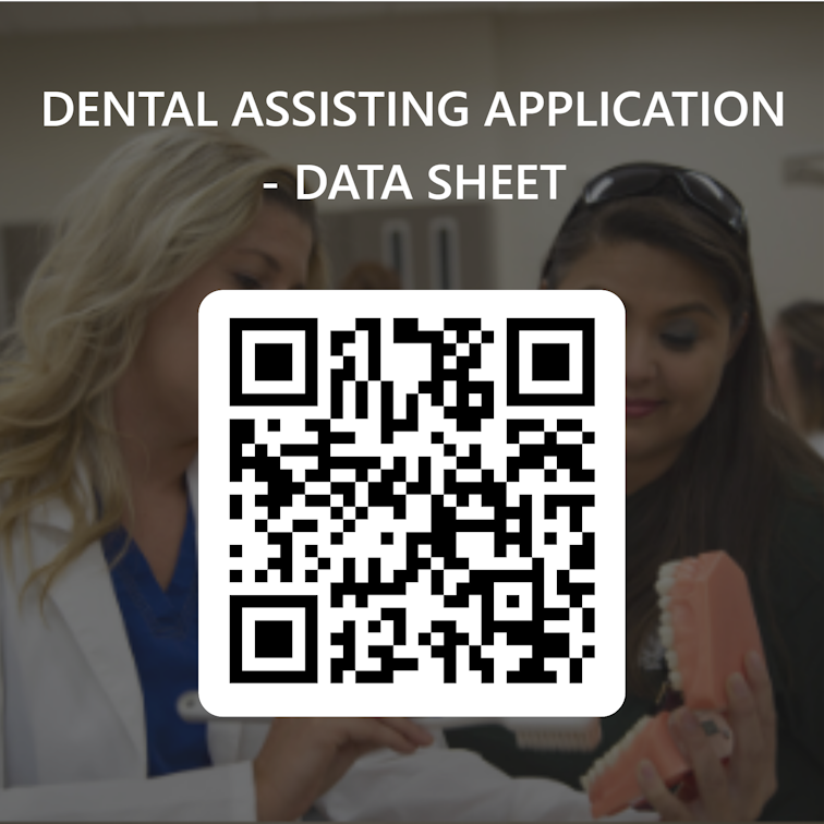 Dental Assisting eApplication QR code