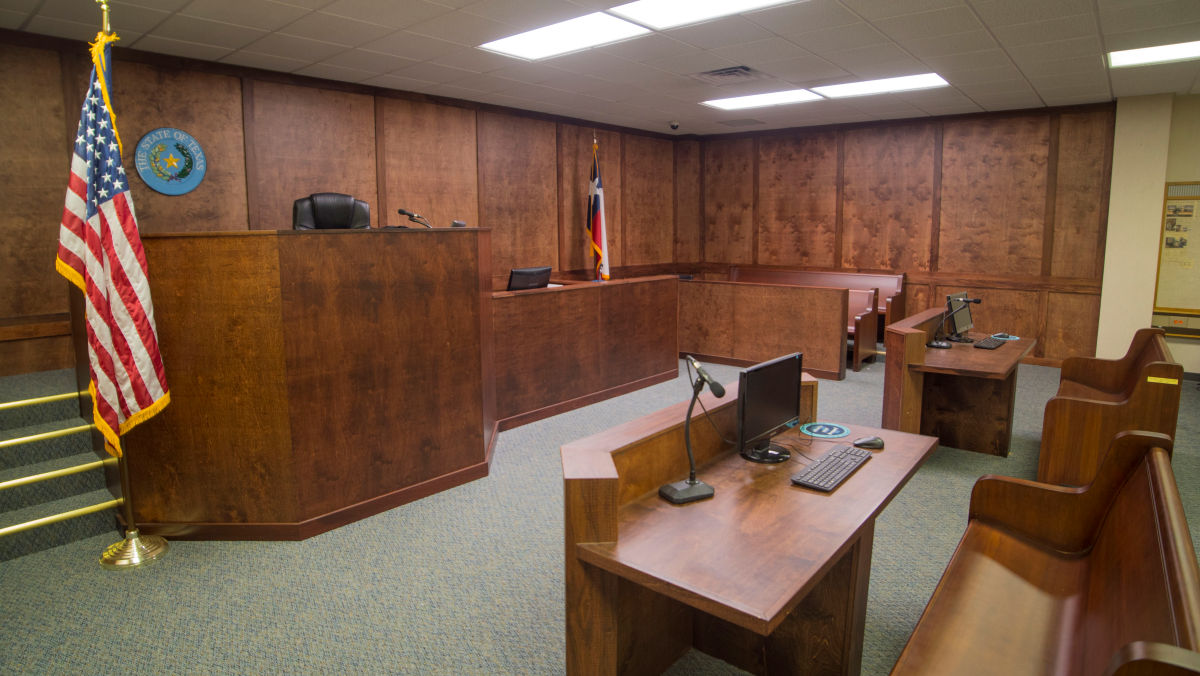 Photo of the Del Mar College Captioning Lab and Courtroom