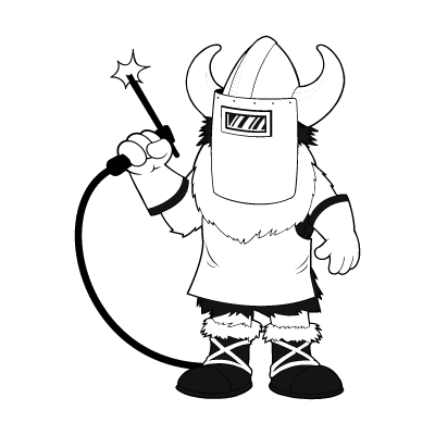 Valdar, DMC Mascot, as a printable coloring image. Click the link to download a PDF coloring book of Valdar.