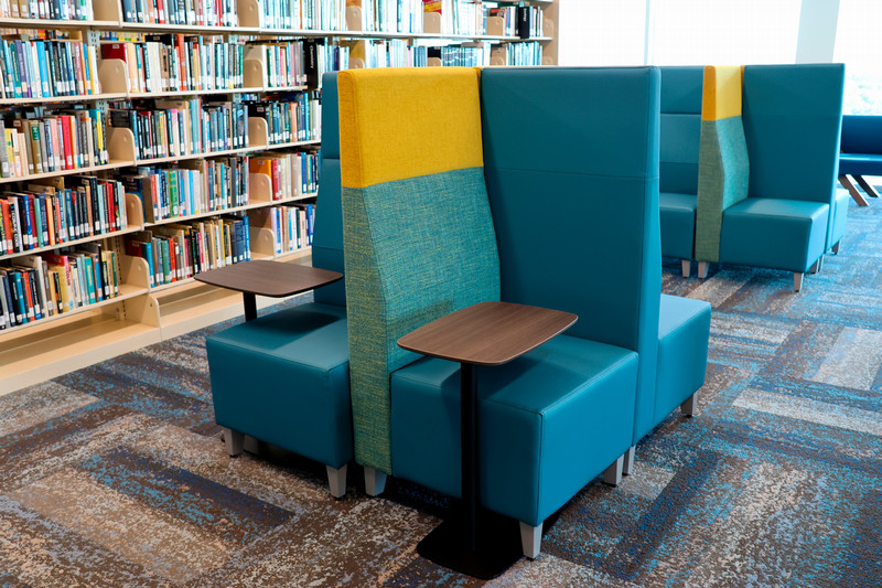 High-back seating