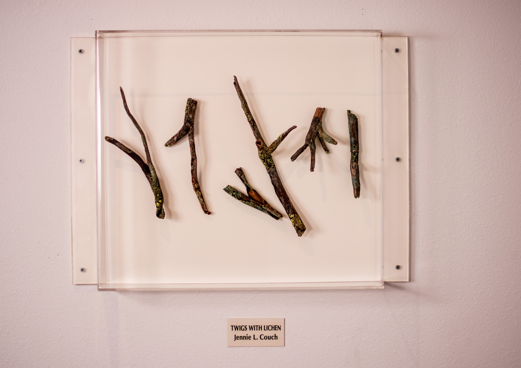 2001 Sculpture: Twigs with Lichen