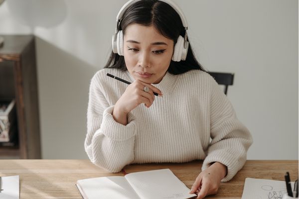 Student Studying