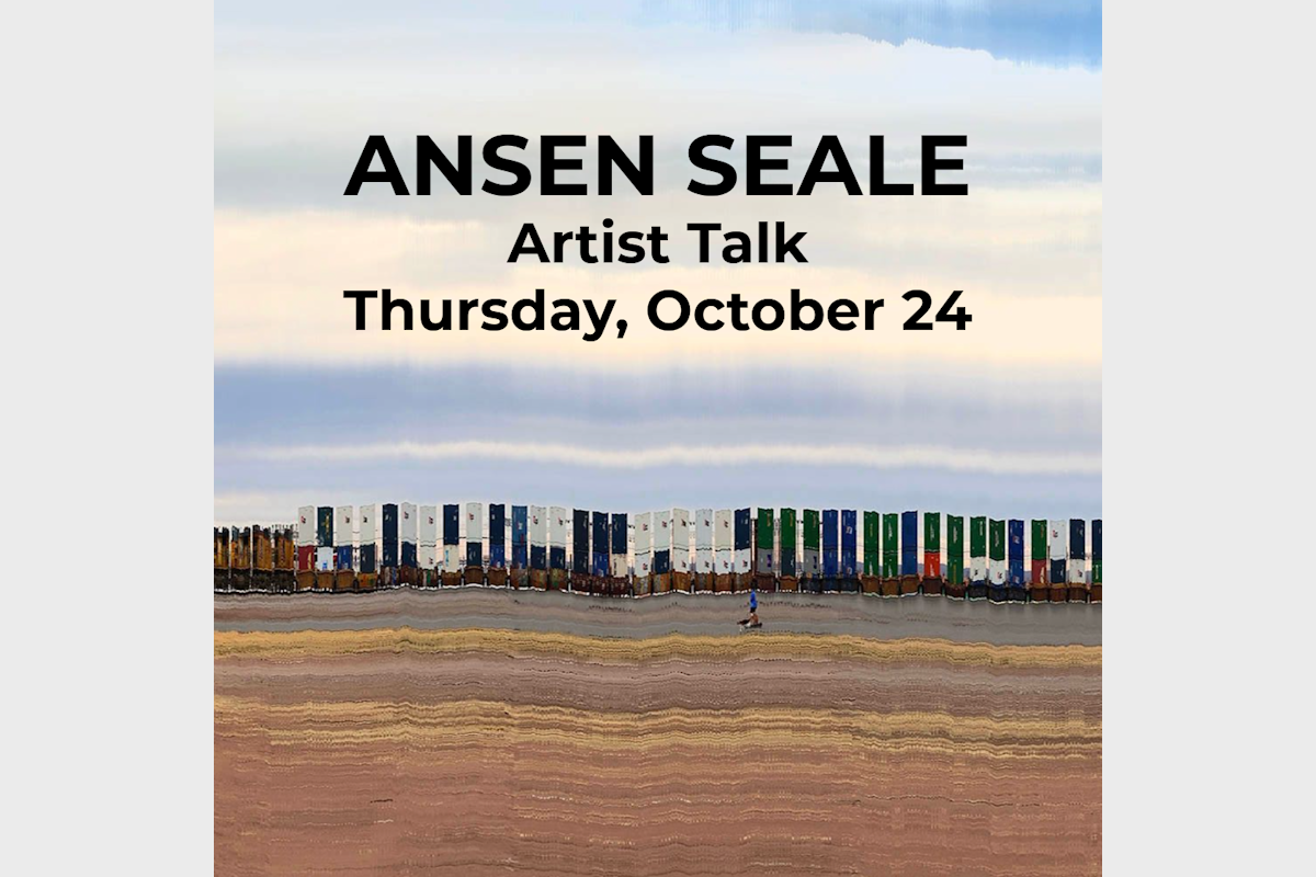 Save the date for Ansen Seale artist talk
