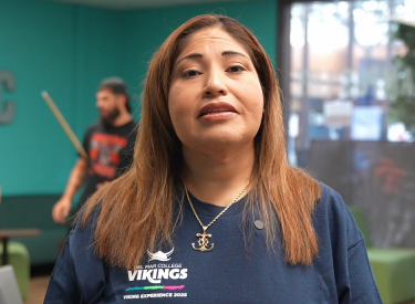 Care Connection student Sofia Jimenez