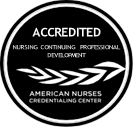 Accreditation logo for Nursing Continuing Professional Development - American Nurses Credentialing Center