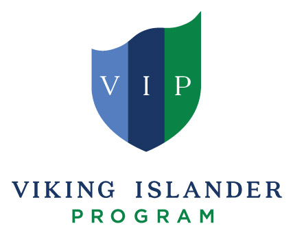 Viking Islander Program (VIP) logo