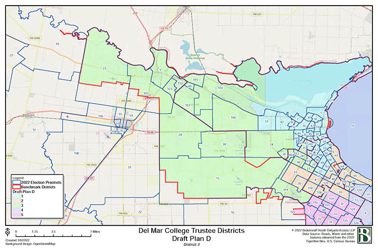 District 3 draft map
