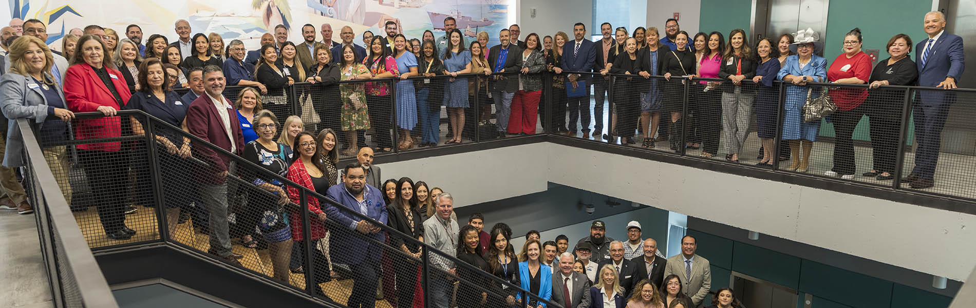 Group photo of the attendees of the 2025 Superintendent Symposium