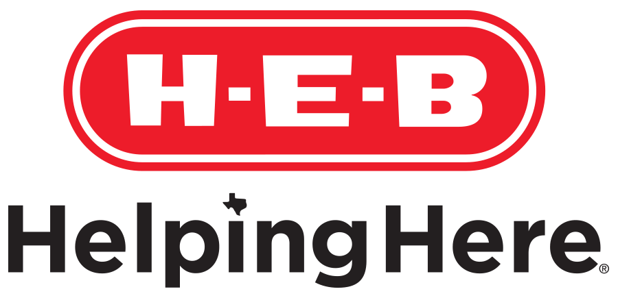 HEB Helping Here logo
